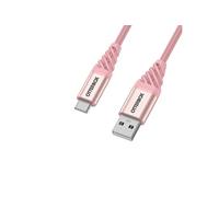 OtterBox Premium - Câble USB - 24 pin USB-C (M) pour USB (M) - USB 2.0 - 3 A - 1 m - rose pétillante