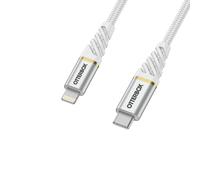 OtterBox Premium Cable USB C-Lightning 1M USB-PD, Cloud Sky White, 1 m, Lightning, USB C, Mâle, Mâle, Blanc 78-52651