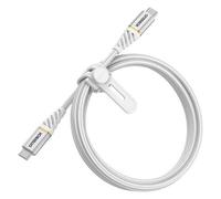 OtterBox Premium - Câble USB - 24 pin USB-C (M) pour 24 pin USB-C (M) - 1 m - ciel nuageux blanc