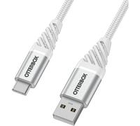 OtterBox Premium - Câble USB - USB-C (M) pour USB (M) - USB 2.0 - 3 A - 2 m - blanc nuage