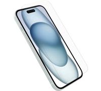 OtterBox Premium - Protection d'écran pour téléphone portable - antimicrobien - verre - clair - pour Apple iPhone 15