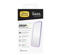 Otterbox Protecteur d'écran Alpha Glass pour iPhone 14 Pro Max, Verre trempé, protection anti-rayures x3, résiste aux chutes jusqu'à 0,9 m, protection antimicrobienne