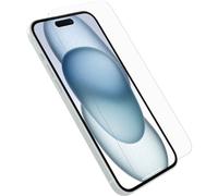 OtterBox Protecteur d'écran Glass pour iPhone 15 Plus — Verre trempé, anti-rayures, anti-éclats — Clair