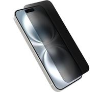 Otterbox Protecteur d'écran Premium Pro Glass Privacy Guard pour iPhone 16, Verre trempé, protection supérieure anti-rayures, résiste aux chutes jusqu'à 1,8 m, Livré Sans Emballage