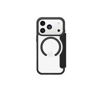 OtterBox React Folio Series - Etui à rabat pour téléphone portable - cristal noir (incolore/noir) - pour Apple iPhone 17 Pro