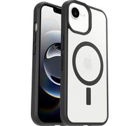 OtterBox Coque React Series iPhone 13-17 Compatible MagSafe Antichoc Ultra-mince Transparent/Noir
