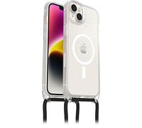 Otterbox React Necklace Coque avec MagSafe pour iPhone 14 Plus, Coque de Protection Ultra Fine avec Collier réglable et Amovible, testé Selon Les Normes Militaires, Stardust - Livré sans Emballage
