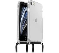 Otterbox React Necklace Coque pour iPhone 7/8/SE 2020/SE 2022, Coque de Protection Ultra Fine avec Collier réglable et Amovible, testé Selon Les Normes Militaires, Transparent