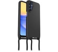 OtterBox React Necklace Coque pour Samsung Galaxy A15 / A15 5G, Coque de Protection Ultra Fine avec Collier réglable et Amovible, testé Selon Les Normes Militaires, Noir