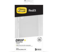 OtterBox React Série Coque pour Galaxy A14, Antichoc, anti-chute, ultra-mince, protection fine, testé selon les normes militaires, Antimicrobien, Clear Samsung Galaxy A14