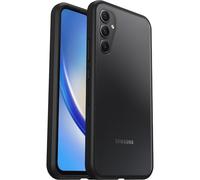 OtterBox React Série Coque pour Galaxy A34 5G, Antichoc, anti-chute, ultra-mince, protection fine, testé selon les normes militaires, Antimicrobien, Black Crystal, livré sans emballage