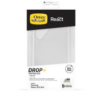 OtterBox React Série Coque pour Galaxy S23 Ultra, Antichoc, anti-chute, ultra-mince, protection fine, testé selon les normes militaires, Antimicrobien, Clear Samsung Galaxy S23 Ultra