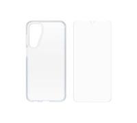 OtterBox React Series - Coque de protection pour téléphone portable - clair - avec Pack de verres de protection Otterbox - pour Samsung Galaxy A16,