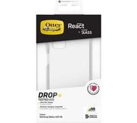 OtterBox React Series - Coque de protection pour téléphone portable - clair - avec protection d'écran Trusted Glass - pour Samsung Galaxy A32 5G