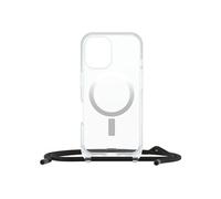 Otterbox Coque React Necklace MagSafe pour iPhone 16, Transparent | Coque de protection ultra fine avec collier réglable et amovible, testé selon les normes militaires