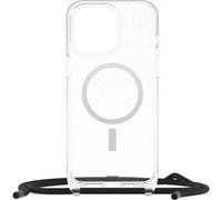 OtterBox React Series - Coque de protection pour téléphone portable - collier - compatibilité avec MagSafe - stardust (paillettes transparentes) - pour Apple iPhone 15 Pro Max iPhone G