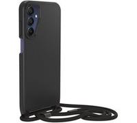 OtterBox React Necklace Coque pour Samsung Galaxy A15 / A15 5G, Coque de Protection Ultra Fine avec Collier réglable et Amovible, testé Selon Les Normes Militaires, Noir