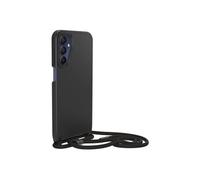 OtterBox React Necklace Coque pour Samsung Galaxy A15 / A15 5G, Coque de Protection Ultra Fine avec Collier réglable et Amovible, testé Selon Les Normes Militaires, Noir