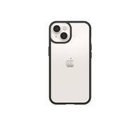 OtterBox React Series - Coque de protection pour téléphone portable - polycarbonate, élastomère thermoplastique (TPE) - cristal noir - pour Apple
