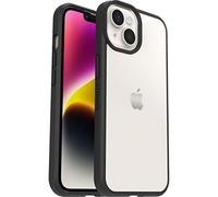 Otterbox React Series Coque pour iPhone 17e, 16e, 14, Antichoc, Anti-Chute, Ultra-Mince, Protection Fine, testé Selon Les Normes Militaires, Transparent, Noir