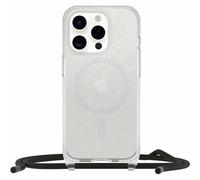 OtterBox Coque React Necklace iPhone 15 Pro – MagSafe, collier réglable, Stardust