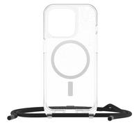 Otterbox React Necklace Coque avec MagSafe pour iPhone 15 Pro, Coque de Protection Ultra Fine avec Collier réglable et Amovible, testé Selon Les Normes Militaires, Stardust, Livré sans Emballage