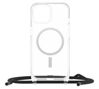Otterbox React Necklace Coque avec MagSafe pour iPhone 15, Coque de Protection Ultra Fine avec Collier réglable et Amovible, testé Selon Les Normes Militaires, Transparent