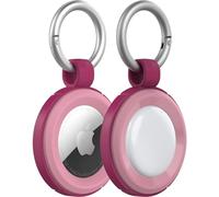 Otterbox Rugged AirTags Case pour AirTags, Antichoc, Anti-Chute, Ultra-Mince, Robuste, Coque de Protection Mince pour Apple AirTags, Mousqueton Inclus, Pink Sunset