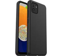 OtterBox Sleek Série Coque pour Galaxy A03, Antichoc, Anti-Chute, Ultra-Mince, Protection Fine, testé Selon Les Normes Militaires, Noir, Livré sans Emballage
