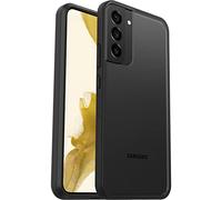 Otterbox Sleek Série Coque pour Galaxy S22+, Antichoc, Anti-Chute, Ultra-Mince, Protection Fine, testé Selon Les Normes Militaires, Transparent/Noir, Livré sans Emballage