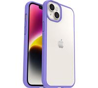 Otterbox Sleek Série Coque pour iPhone 14 Plus, Antichoc, Anti-Chute, Ultra-Mince, Protection Fine, testé Selon Les Normes Militaires, Antimicrobien, Transparent/Violet, Livré sans Emballage