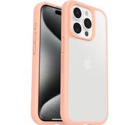 Otterbox Sleek Série Coque pour iPhone 15 Pro, Antichoc, Anti-Chute, Ultra-Mince, Protection Fine, testé Selon Les Normes Militaires, Transparent/Pêche, Livré sans Emballage