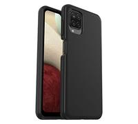 Otterbox Sleek Série Coque pour Samsung Galaxy A12, Antichoc, Anti-Chute, Ultra-Mince, Protection Fine, testé Selon Les Normes Militaires, Noir, Livré sans Emballage