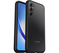 Otterbox Sleek Série Coque pour Samsung Galaxy A34 5G, Antichoc, Anti-Chute, Ultra-Mince, Protection Fine, testé Selon Les Normes Militaires, Antimicrobien, Transparent/Noir - Livré sans Emballage
