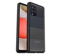 OtterBox Sleek Série Coque pour Samsung Galaxy A42 5G, Antichoc, Anti-Chute, Ultra-Mince, Protection Fine, testé Selon Les Normes Militaires, Transparent/Noir, Livré sans Emballage