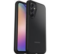 Otterbox Sleek Série Coque pour Samsung Galaxy A54 5G, Antichoc, Anti-Chute, Ultra-Mince, Protection Fine, testé Selon Les Normes Militaires, Antimicrobien, Transparent/Noir - Livré sans Emballage
