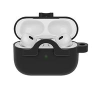 OtterBox Coque Soft Touch pour AirPods Pro (1e/2e gen & Pro 2) – Antichoc, Ultra‑mince, Noir