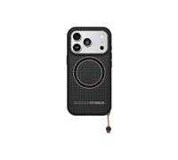 OtterBox Sole Series - Coque de protection pour téléphone portable - compatibilité avec MagSafe - polycarbonate, Nylon, élastomère thermoplastique (TPE) - circuit de minuit (noir) - pour Apple iPhone