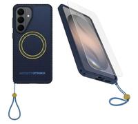 OtterBox Sole Series Coque et protecteur d'écran pour Samsung Galaxy S26+ Bleu Coque antidérapante Aimants intégrés Pare-chocs surélevés pour une protection globale
