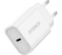 OtterBox Chargeur mural 78-81340 - 20W USB-C PD 1 port, antichoc, charge rapide - Blanc