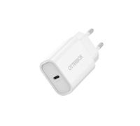 OtterBox Standard EU 20W USB-C PD Chargeur Mural, Blanc | Chargeur rapide pour Smartphone et Tablette, Testé contre les chutes, robuste, Ultra-Durable, Livré Sans Emballage