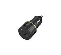 OtterBox Standard Fast Charge Car Charging Kit - Adaptateur d'alimentation pour voiture - 18 watt - 3 A - PD 3.0, USB BC 1.2 (USB-C) - sur le câble :