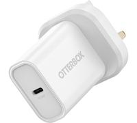 OtterBox Standard UK Wall Charger 20W - 1X USB-C 20W USB-PD Blanc, Intérieure, Secteur, Blanc 78-81346