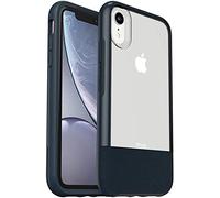 OtterBox Statement Series Coque pour iPhone XR avec grip Pop Grip Lucent Storm (Transparent/Castlerock/Étain) (Lucent Jade)