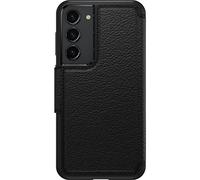 Otterbox Strada Coque pour Galaxy S23+, Antichoc, Anti-Chute, Cuir de qualité, 2 Porte-Cartes, supporte 3 x Plus de Chutes Que la Norme Militaire, Noir, Livré sans Emballage