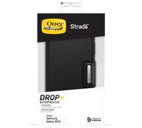 OtterBox Strada Coque pour Galaxy S23+ , Antichoc, anti-chute, cuir de qualité, 2 porte-cartes, supporte 3 x plus de chutes que la norme militaire, Noir Samsung Galaxy S23+