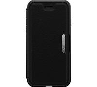 Otterbox Strada Coque pour iPhone 7/8/SE 2e gen/SE 3e gen, Antichoc, Anti-Chute, Cuir de qualité, 2 Porte-Cartes, supporte 3 x Plus de Chutes Que la Norme Militaire, Noir