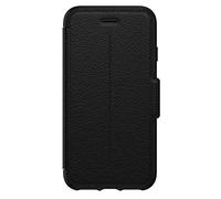 Otterbox Strada Etui en Cuir Véritable Anti Choc Fin/Élégant, iPhone 7/8/SE 2020, Noir