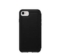 Otterbox Strada Coque pour iPhone 7/8/SE 2e gen/SE 3e gen, Antichoc, Anti-Chute, Cuir de qualité, 2 Porte-Cartes, supporte 3 x Plus de Chutes Que la Norme Militaire, Noir