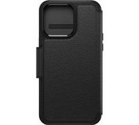 OtterBox Étui Folio Strada iPhone 15 Pro Max MagSafe Cuir Antichoc 2 Porte‑Cartes Noir